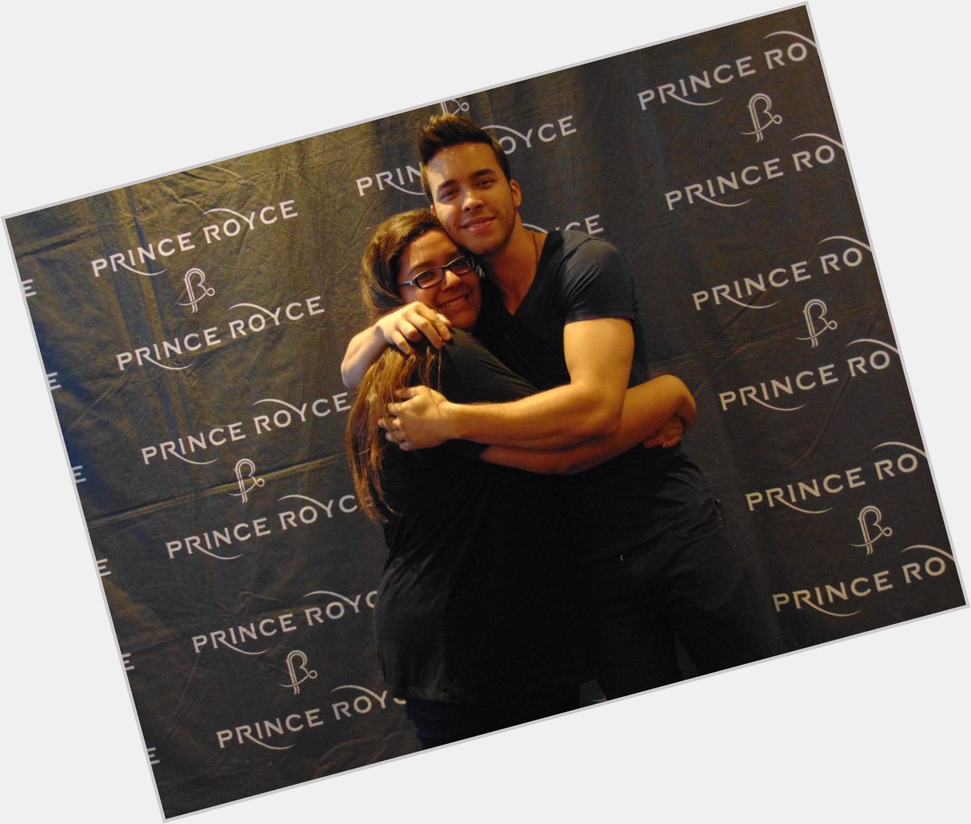 Happy 31st Birthday Prince Royce after this picture was taken, he told me happy birthday  
