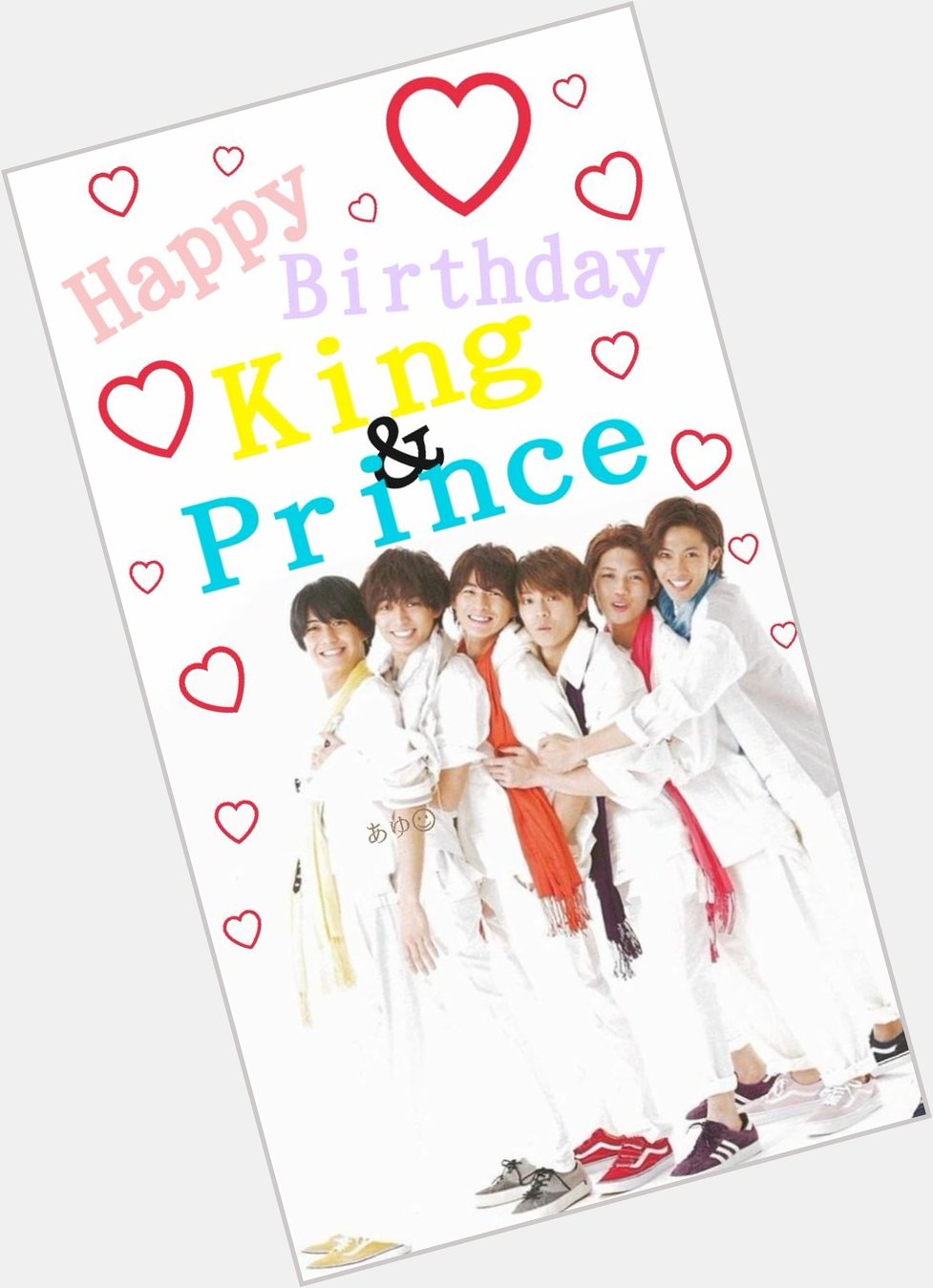Happy Birthday King&Prince                                          