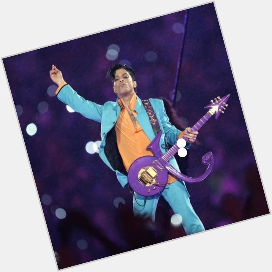  Happy Heavenly Birthday, Prince!
June 7, 1958 - April 21, 2016 