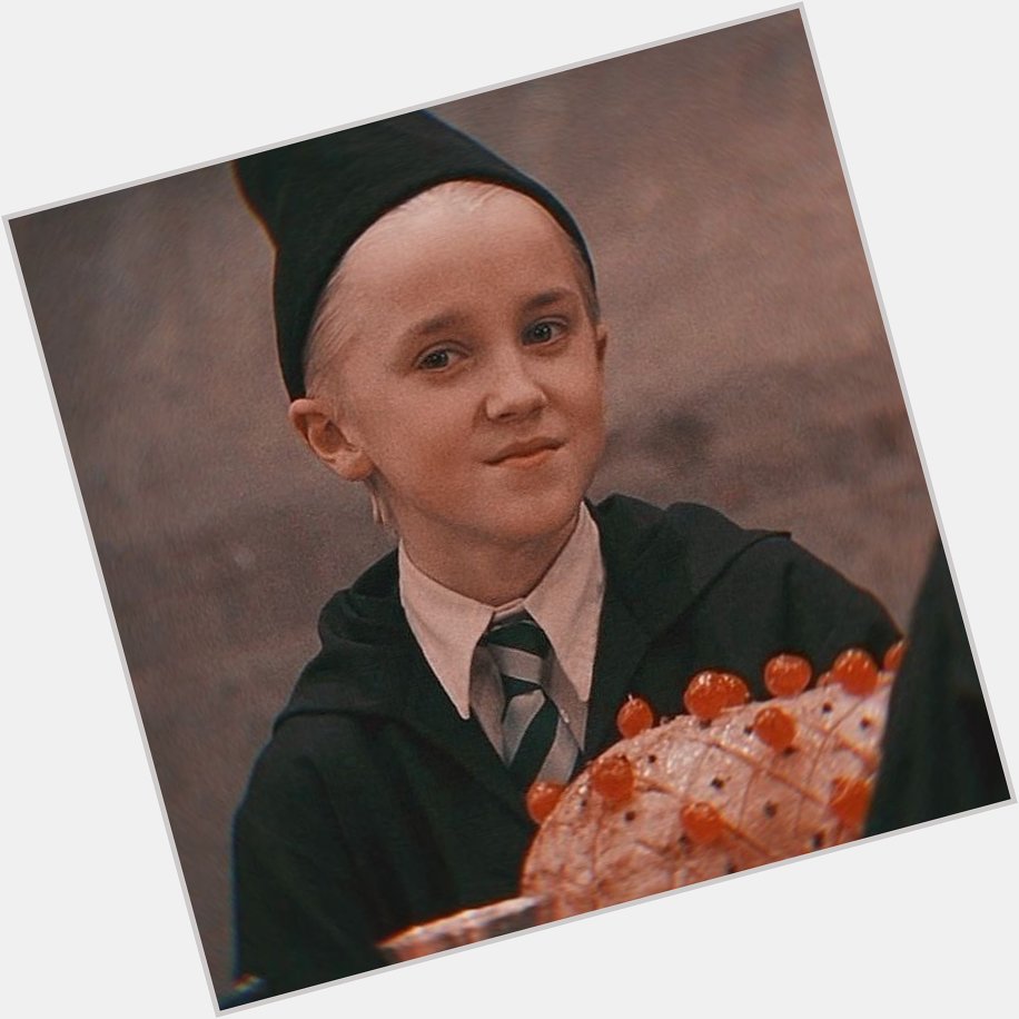 Happy birthday to the one i protect at all costs, the slytherin prince, draco malfoy.  