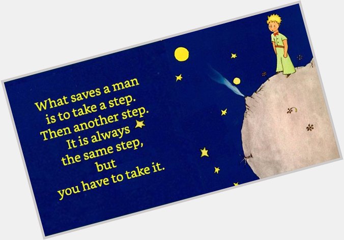 Happy birthday to Antoine de Saint-Exupery, author of THE LITTLE PRINCE,  born on this day in 1900. 