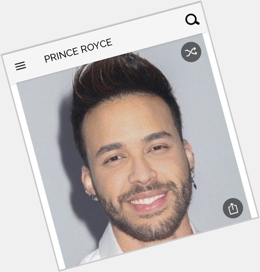 Happy birthday to this great singer.  Happy birthday to Prince Royce 