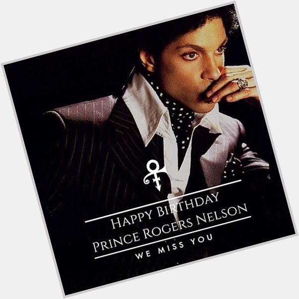 Happy Heavenly Birthday to legendary music icon Prince. Rest well Brother! 