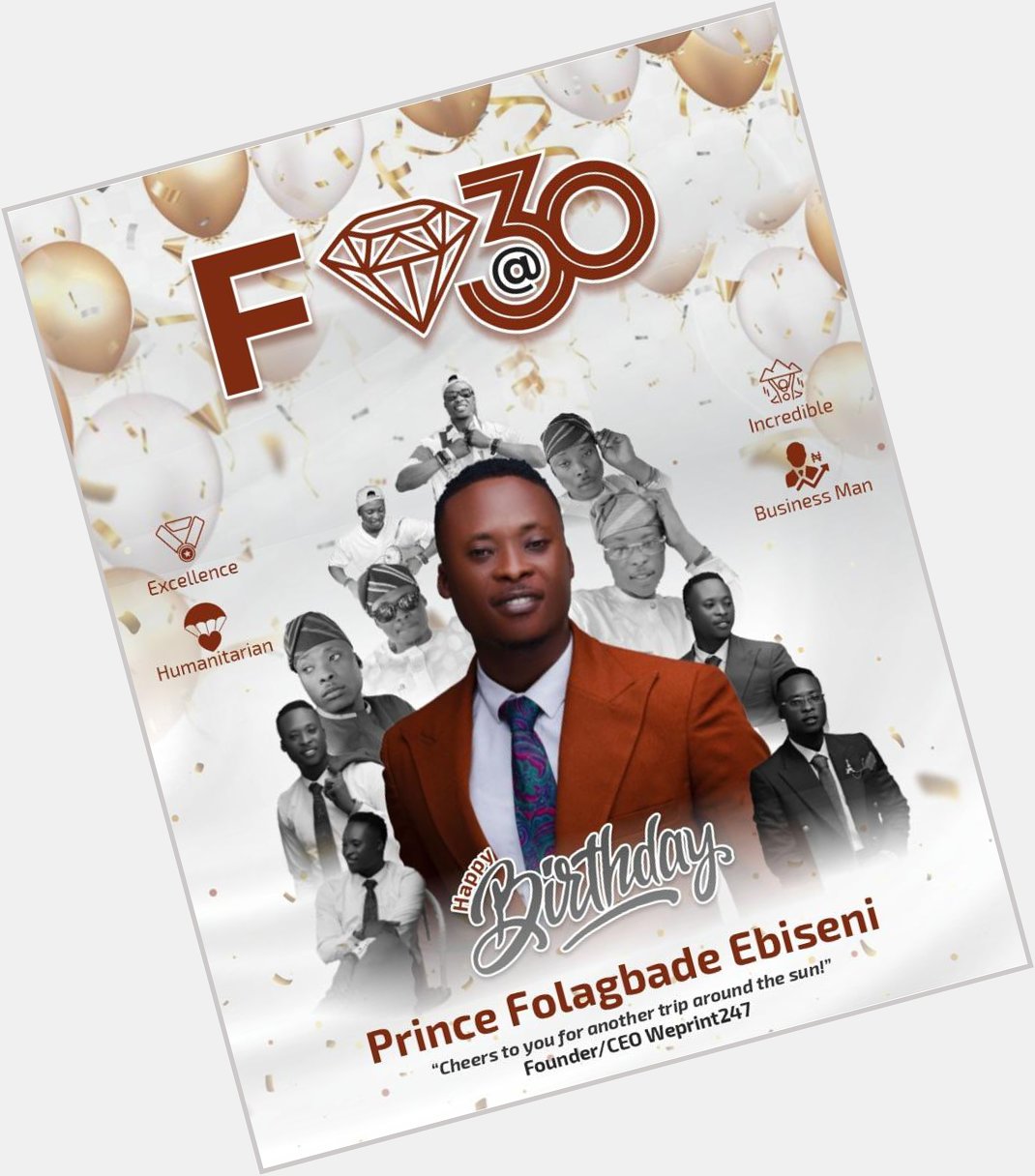 Happy birthday, Prince Folagbade Olugbenga Ebiseni   