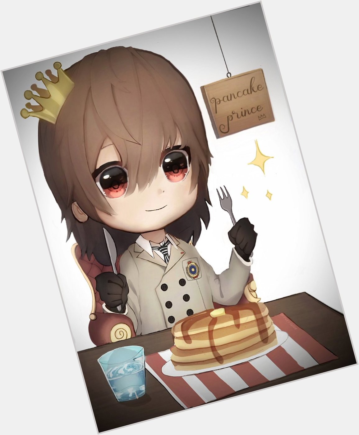 Happy Birthday pancake prince.. Akechi Goro! :D        