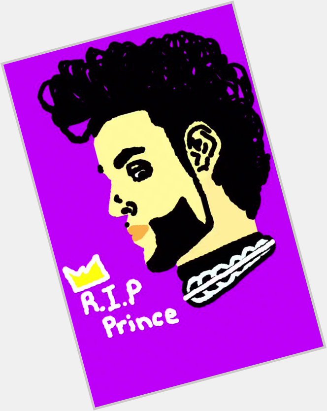 Happy Birthday Prince! Here s a Snapchat doodle I did the day we found out he passed away.    