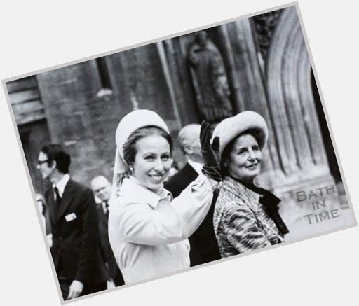 Happy Birthday to Princess Anne, who visited Bath to open the Leisure Centre in 1975.  
