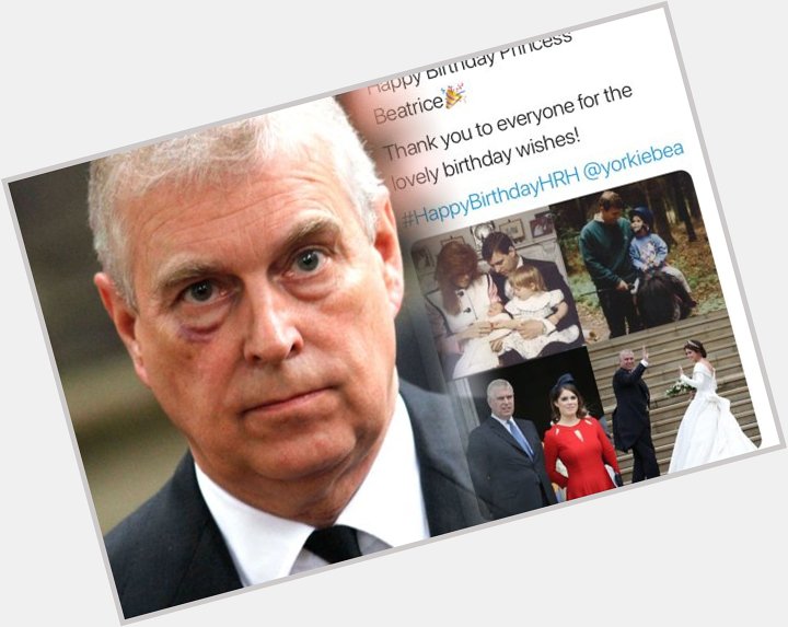 Prince Andrew wishes WRONG daughter happy birthday in message blunder  