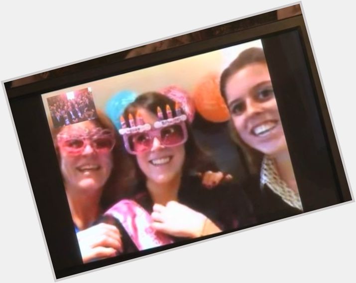 Watch Prince Andrew and 400 guests sing \happy birthday\ to Princess Eugenie - over FaceTime  