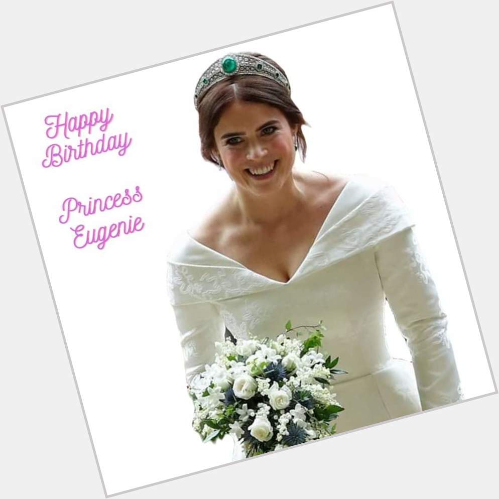 Happy Birthday to Princess Eugenie

Born 23 March 1990.  