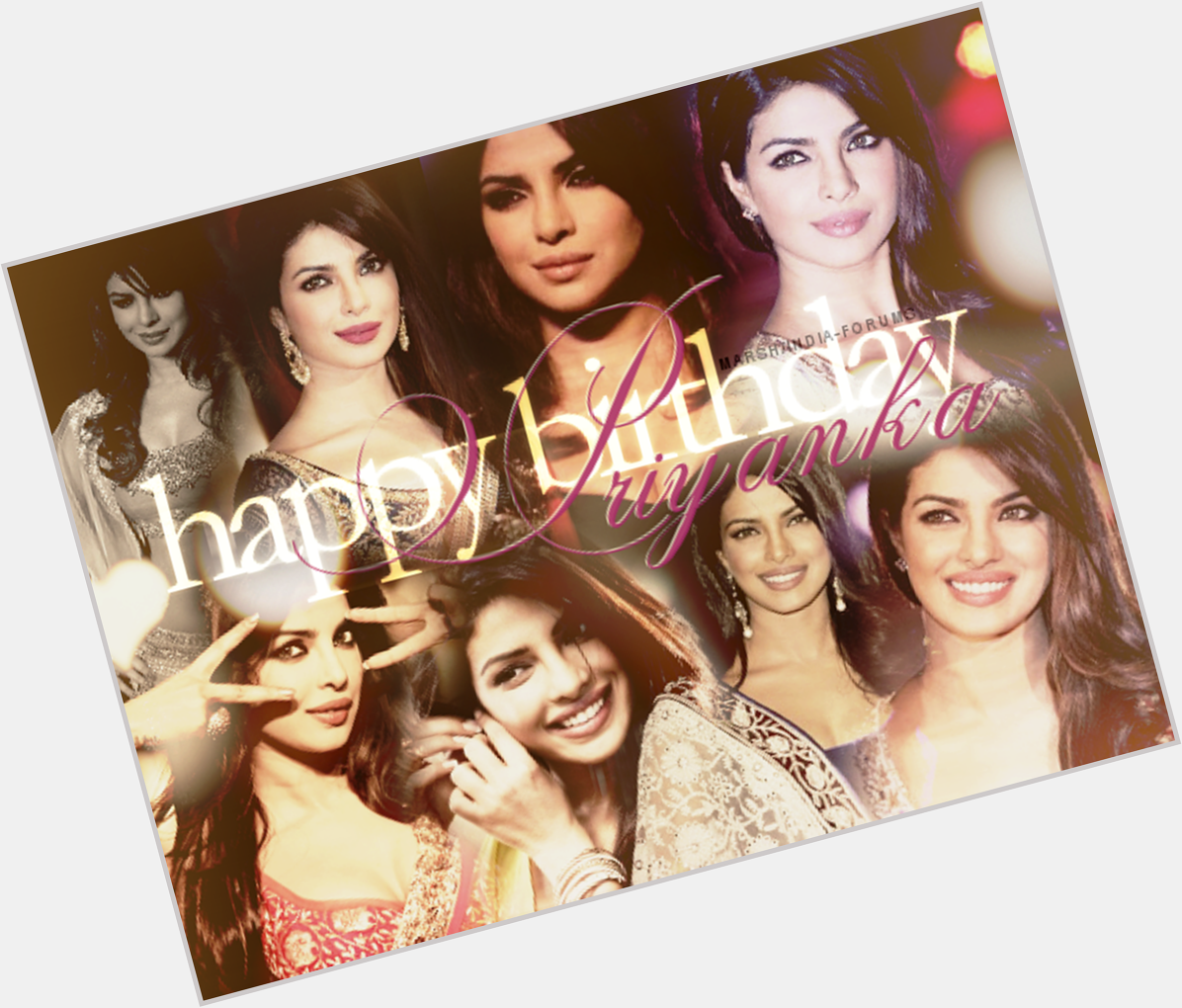 Happy Birthday Priyanka Chopra love you till the end of my life
 you are the best Proud to Share my bday with you :) 
