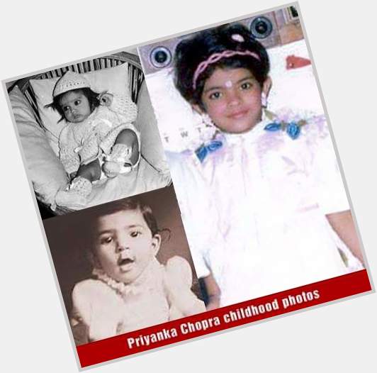 Happy birthday to you pccccccc # childhoods photo of one n only priyanka chopra 