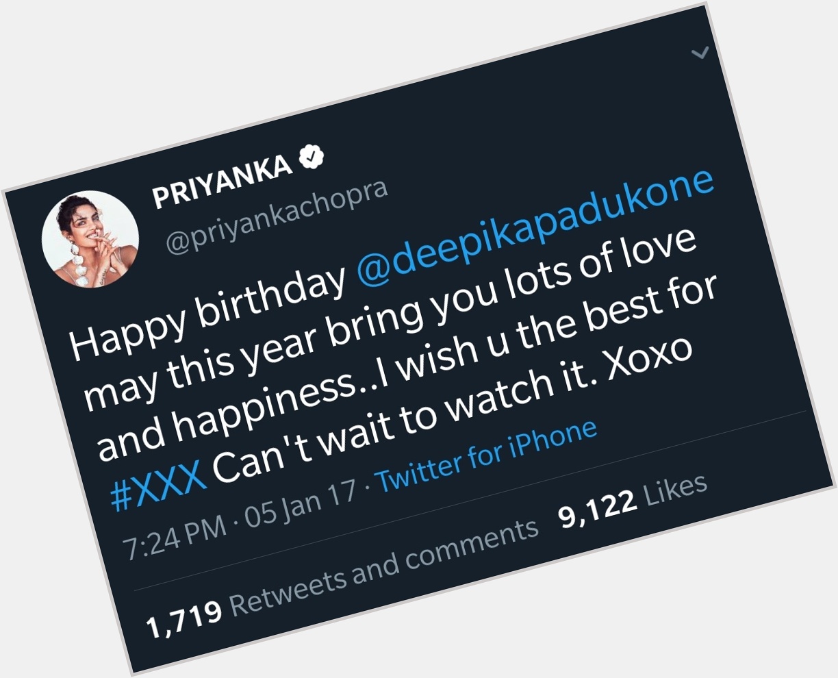 Priyanka Chopra wishing Happy Birthday to Viola Davis 