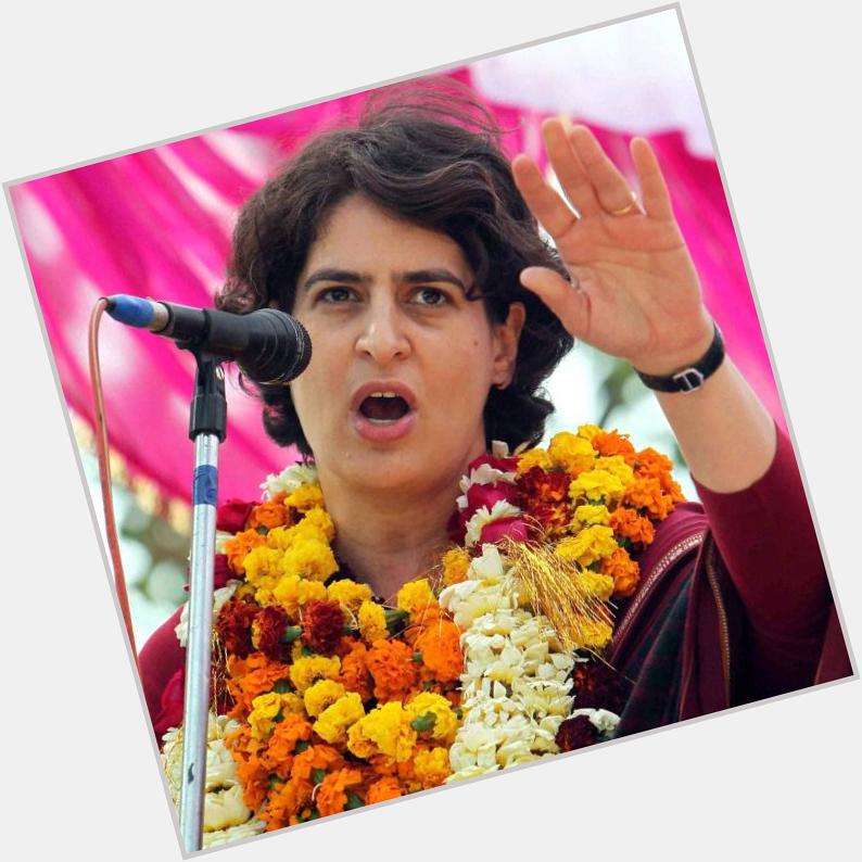 We wish Smt Priyanka Gandhi Vadra a very Happy Birthday today. Many happy returns of this day and may you be blessed. 