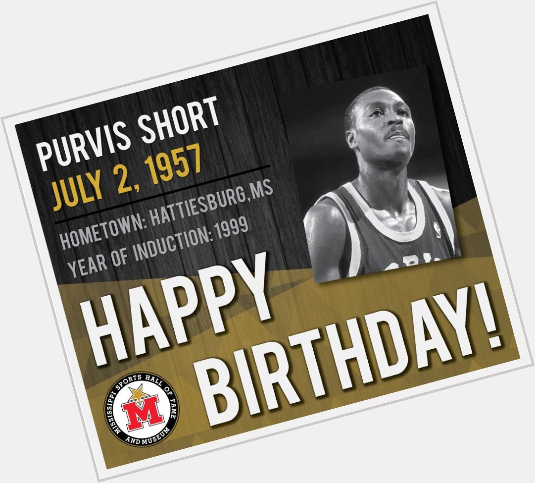 Happy Birthday, Purvis Short! Learn more:  