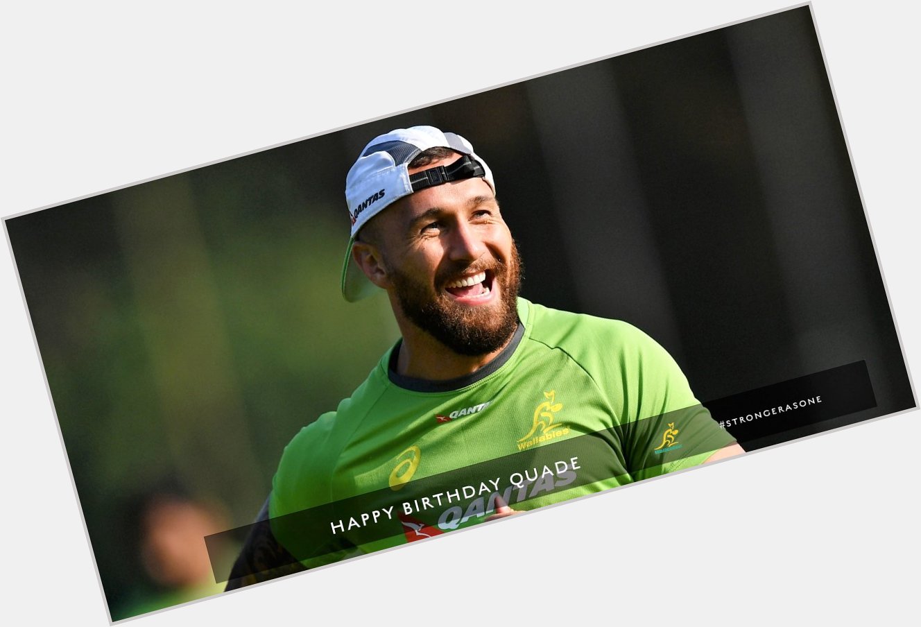 Happy birthday to our Wallaby Quade Cooper! 