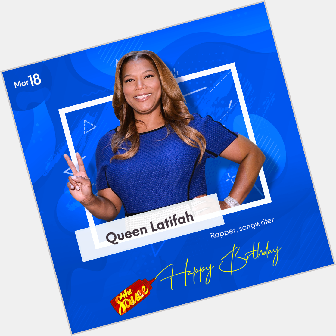 Happy 49th birthday to American rapper and \Star\ actress Queen Latifah 