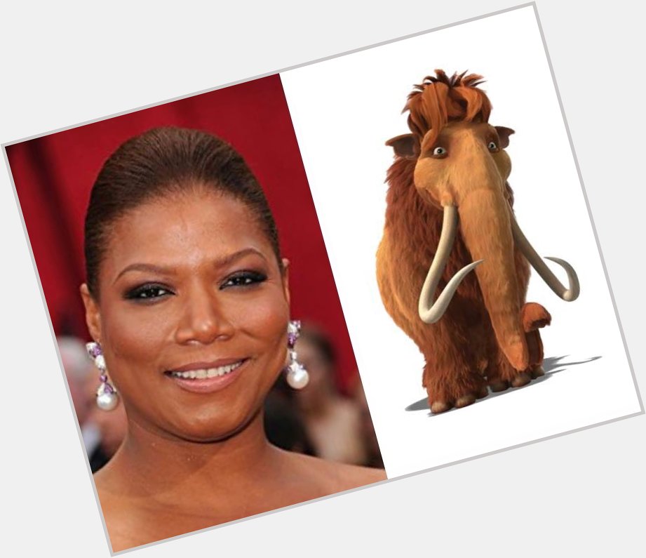 Happy 48th Birthday to Queen Latifah! The voice of Ellie in the Ice Age sequels and TV specials. 