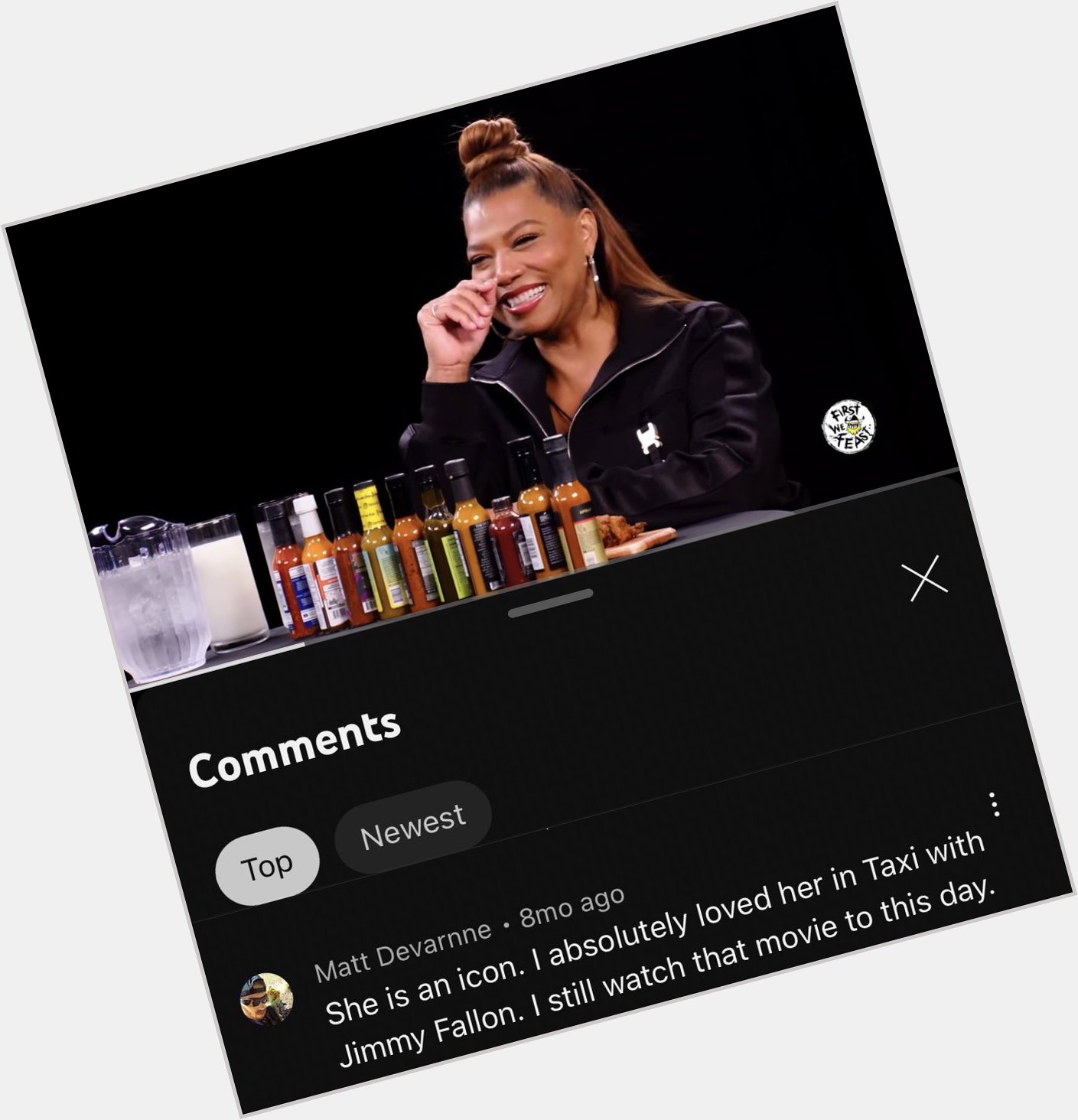 Happy birthday Queen Latifah  and throwback to the most disrespectful comment I ever read in my life 