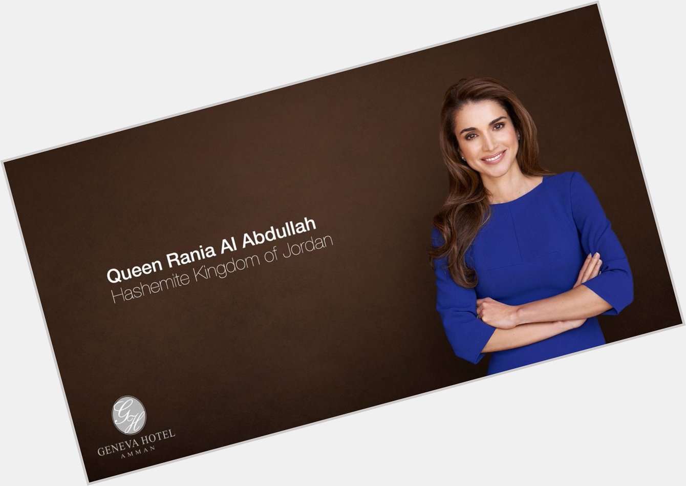 Geneva Hotel Amman wishes our beloved Queen Rania of Jordan a happy birthday 