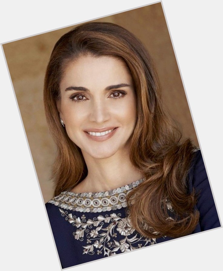 Queen Rania August 31 Sending Very Happy Birthday Wishes! All the Best! 