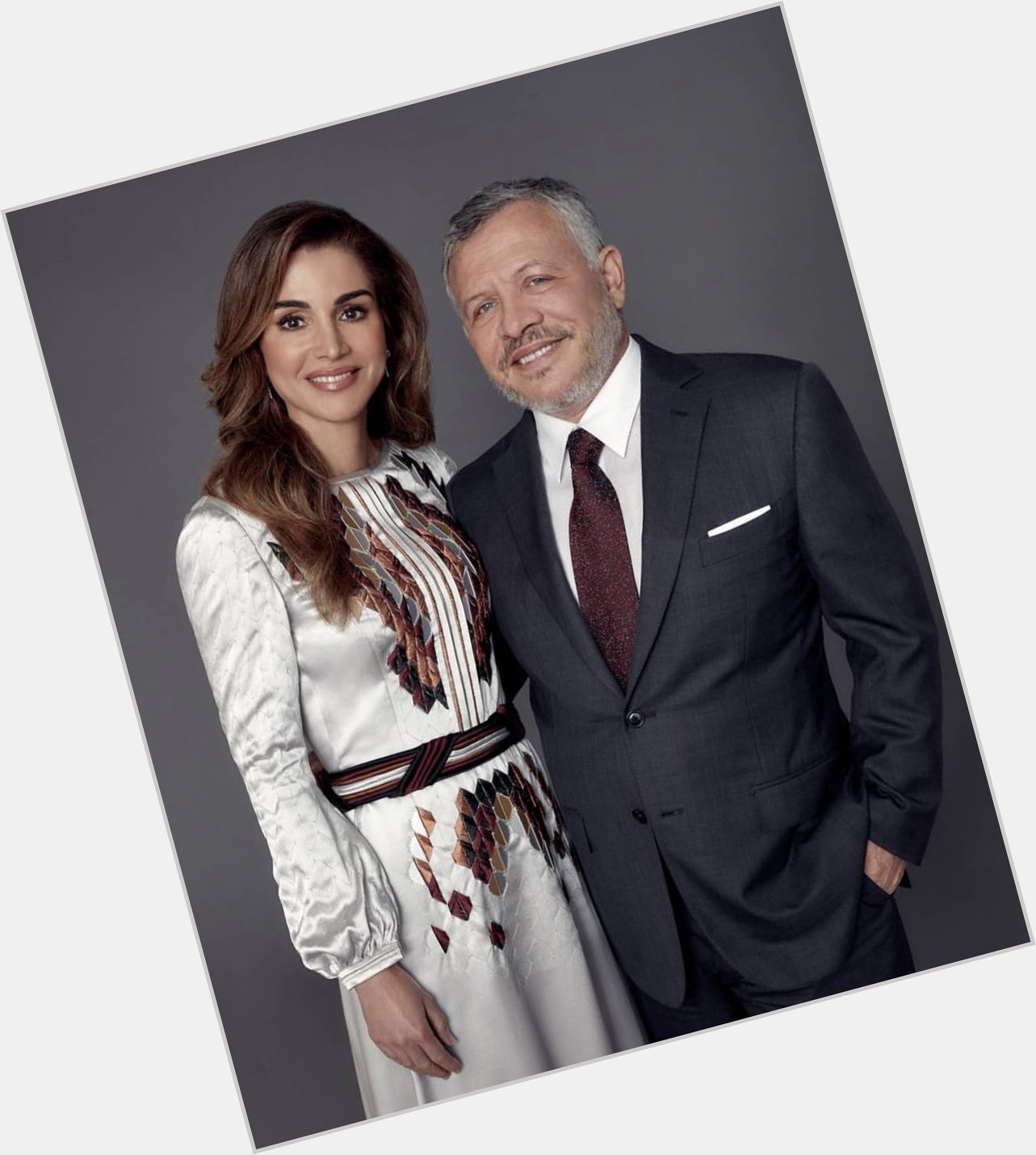 Happy birthday to Her Majesty Queen Rania of Jordan 