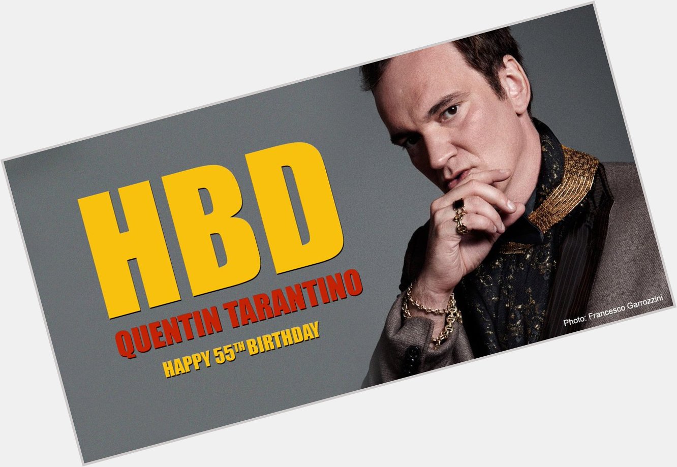 Happy Birthday Quentin Tarantino! 
 