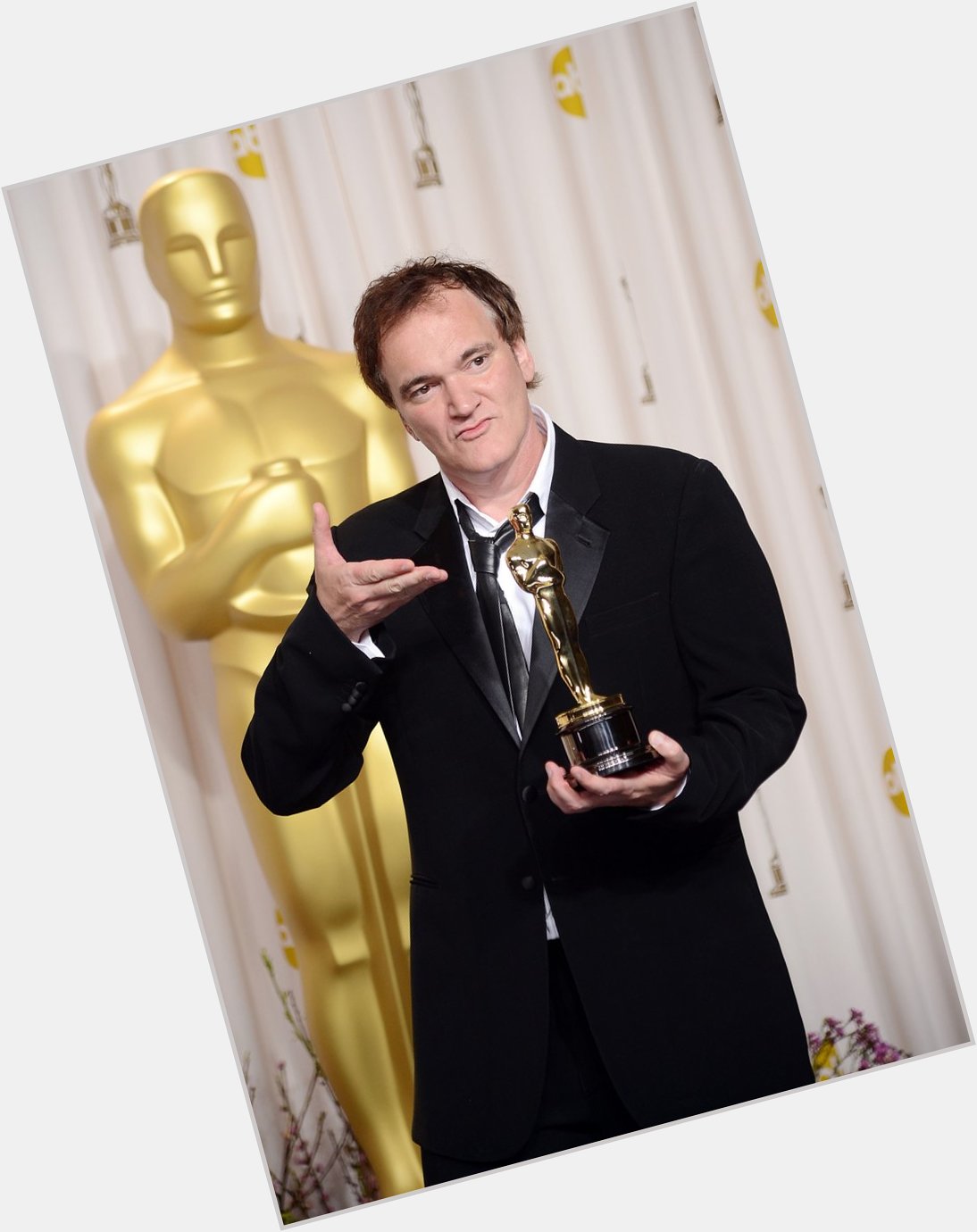 Happy birthday Quentin Tarantino ! Le célèbre réalisateur fête ses 60 ans aujourd\hui. 