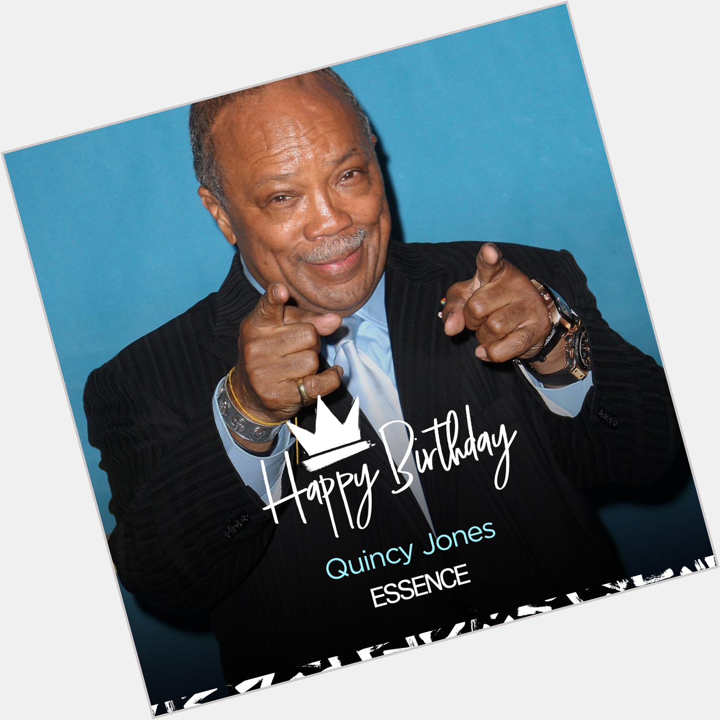 Happy 87th birthday to Quincy Jones. 
