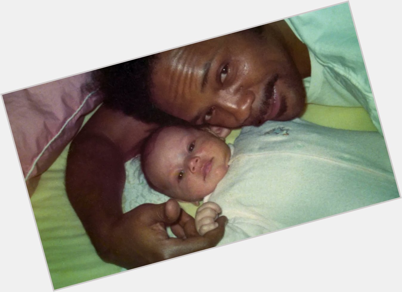 Quincy Jones with his newborn daughter Rashida. Happy Birthday, Quincy Jones! 