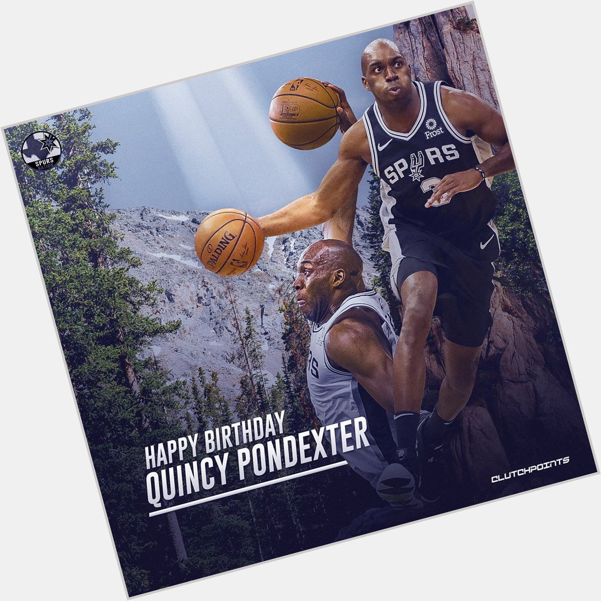 Join Spurs Nation in wishing Quincy Pondexter a happy 30th birthday!    