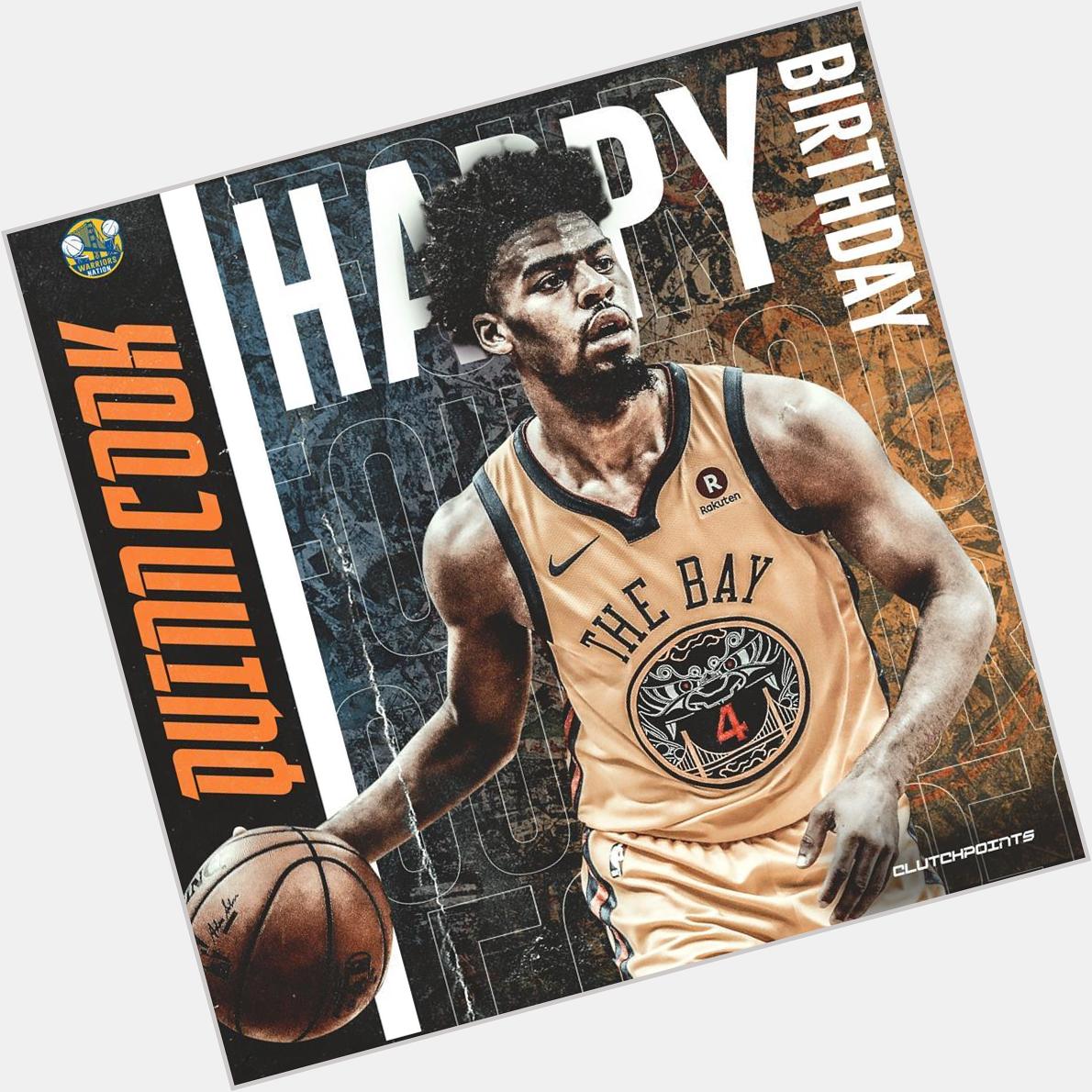 Join Warriors Nation in wishing Quinn Cook a happy 26th birthday!   