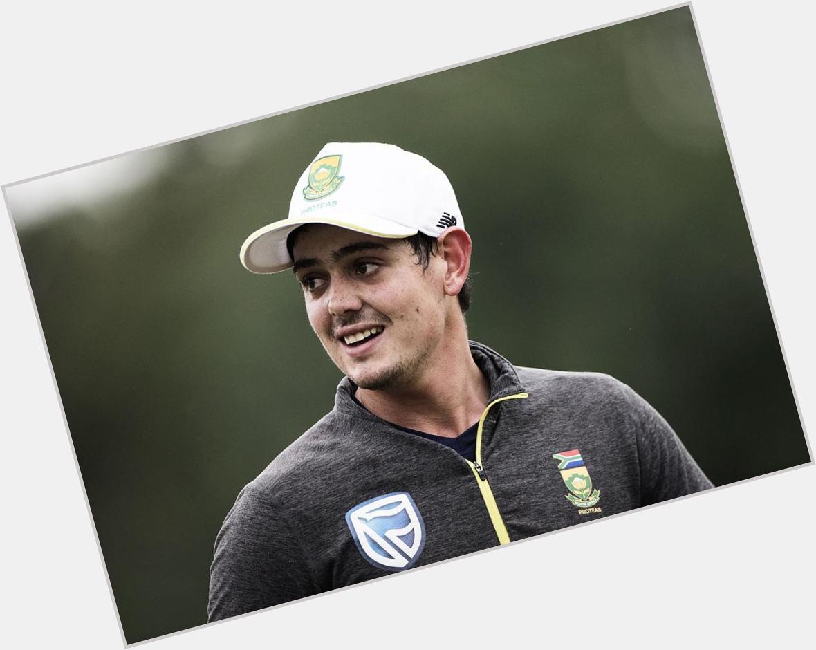 On this day, Happy Birthday to South African Wicket Keeper Batsman Quinton de Kock, he turns 29 today     