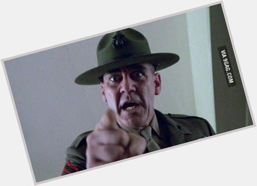 Sound off like you got a pair! Happy 71st birthday to R. Lee Ermey, the iconic Gunny! Find more Fun at 