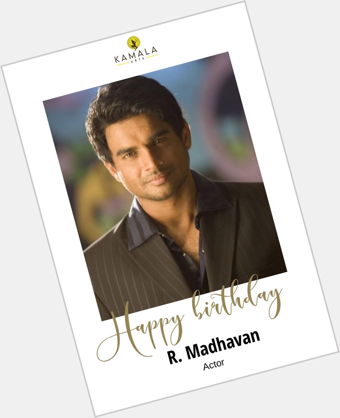 Happy birthday R. Madhavan 