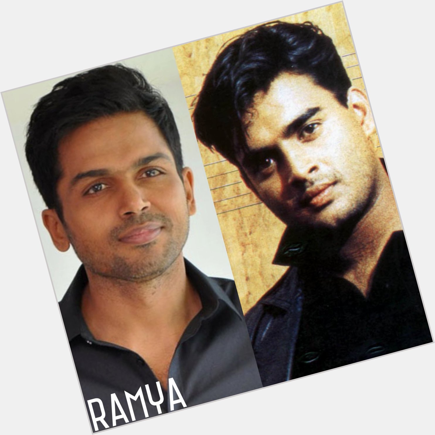 Happy Birthday R.Madhavan (Maddy) 
on Behalf Makkal Nayagan Karthi Anna Fans      