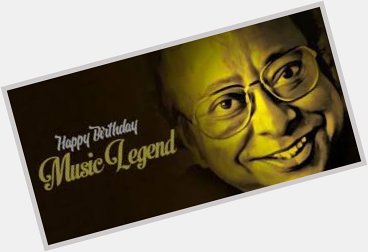 Happy birthday to R.D.Burman Sir..... The Treasure of Indian Music Industry.... 