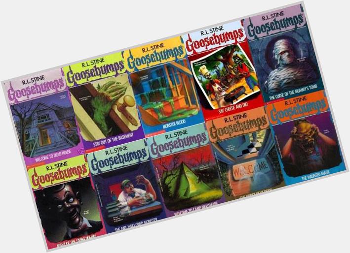 Happy Birthday, R.L. Stine! Thanks for the chills and the... Goosebumps! 
\"I feel happy to terrify kids.\" 