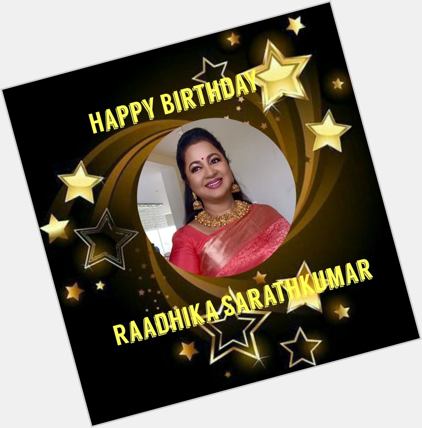 Happy Birthday Raadhika Sarathkumar   
