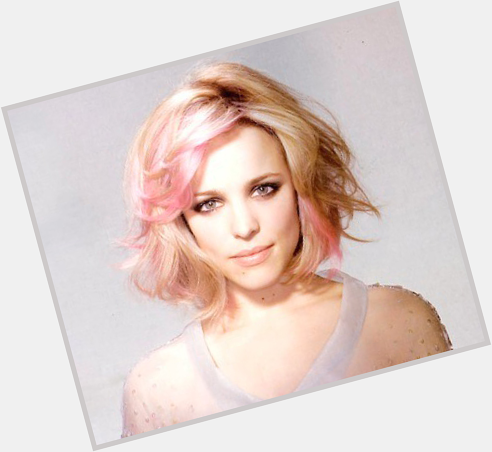 Happy birthday Rachel McAdams. Love you & your pink highlights from, like, a decade ago, but whatever. MY message. 