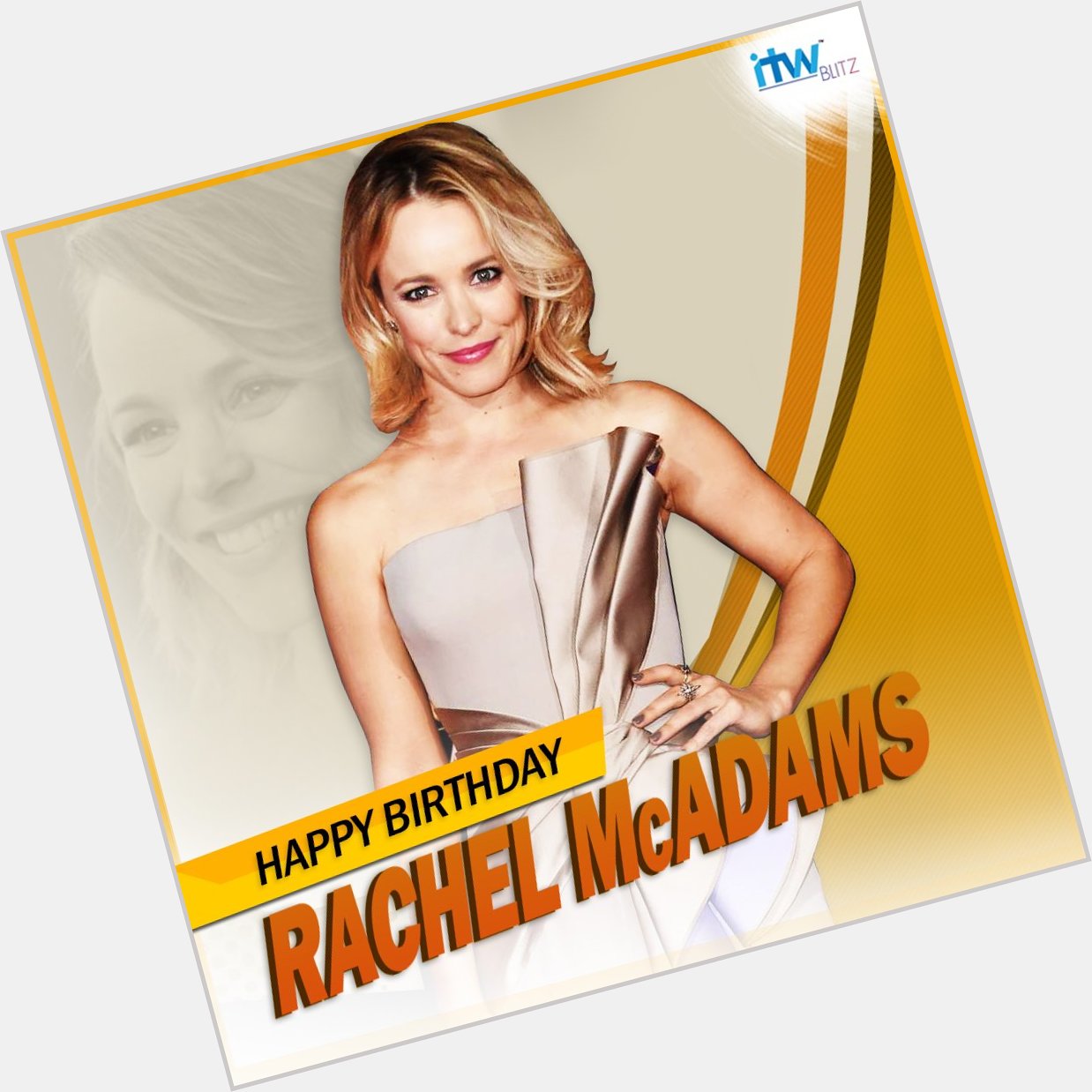 Wishing the \Notebook\ actress Rachel McAdams a very happy birthday!   