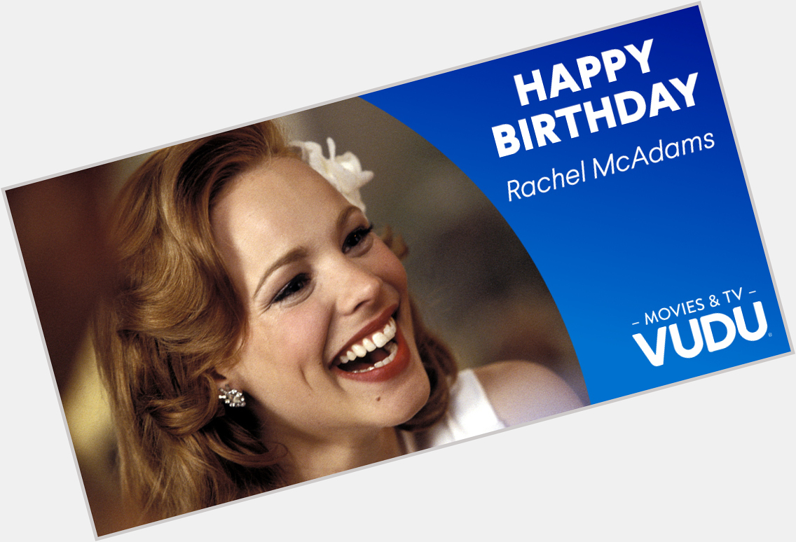 Happy Birthday to the Academy Award nominee, Rachel McAdams! Which one of her iconic characters is your favorite? 
