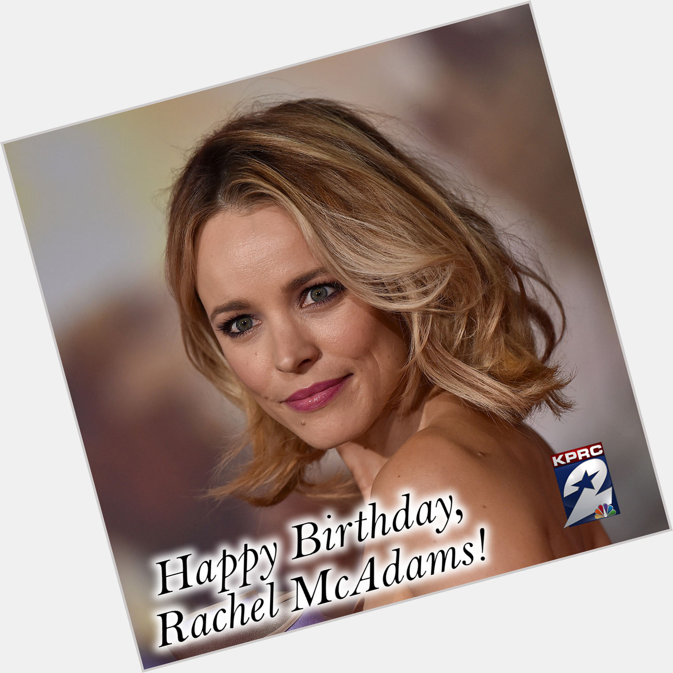 Happy Birthday, Rachel McAdams! The actress is 42 years old today. Join us in wishing her a beautiful day. 