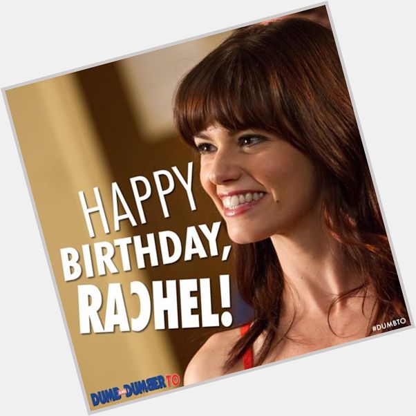 Happy Birthday Rachel Melvin! 