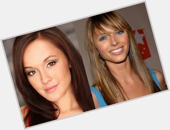 Happy Birthday Crystal Lowe and Rachel Perry 