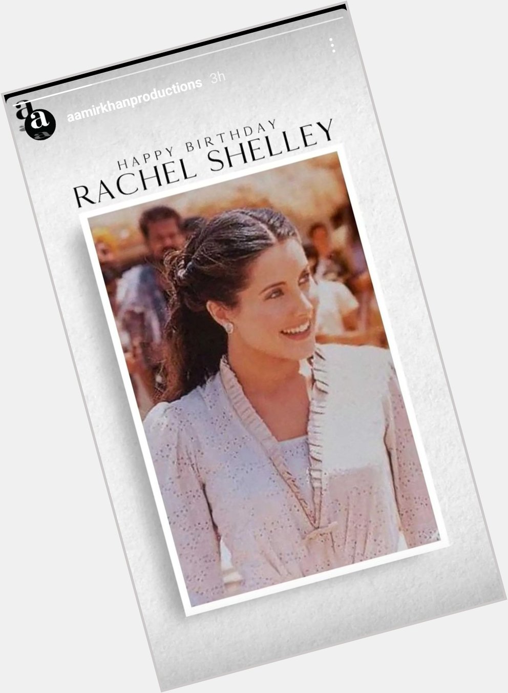 HAPPY BIRTHDAY Queen Rachel Shelley  