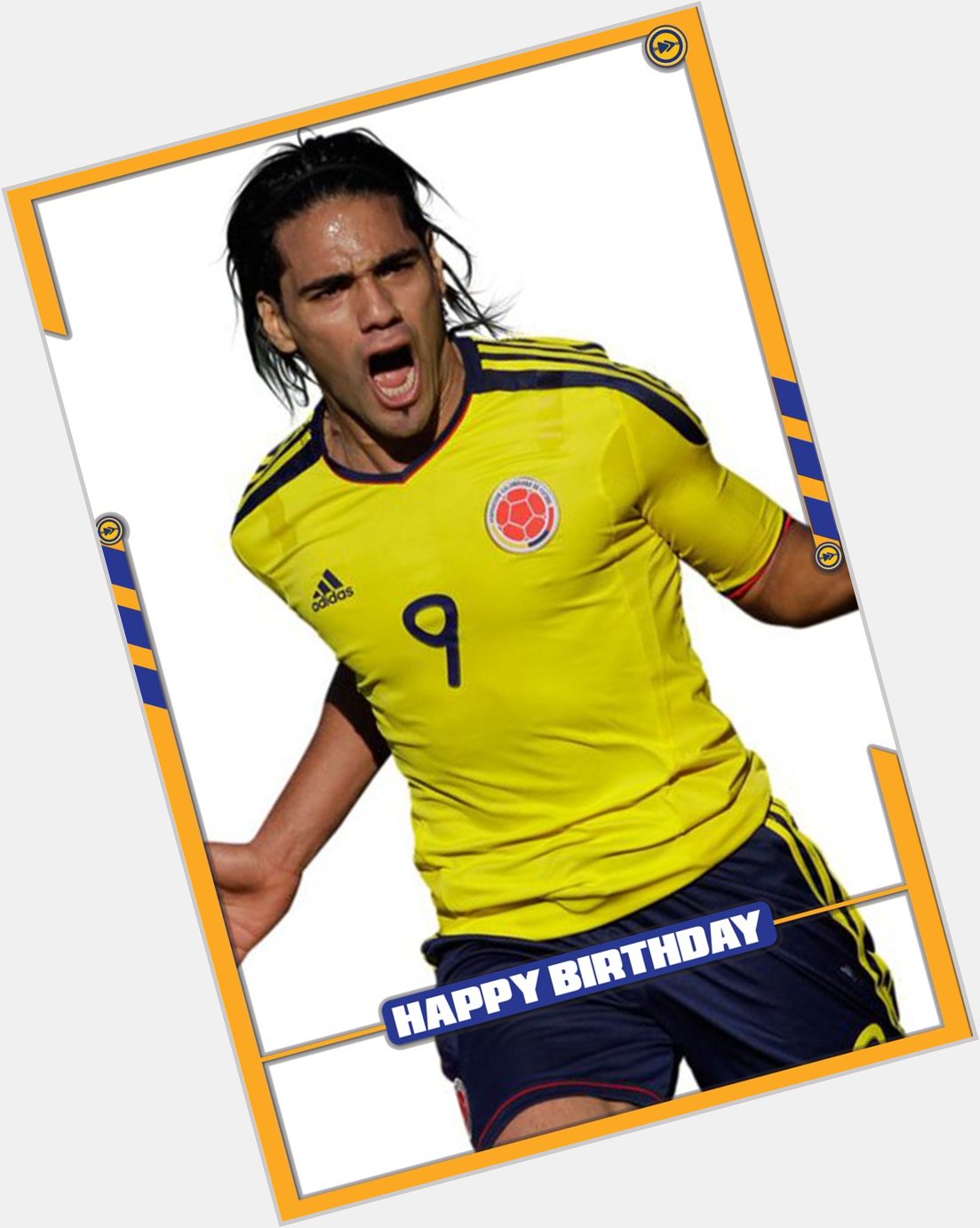 Happy birthday to the Colombia National Football Team striker, Radamel Falcao!!! 