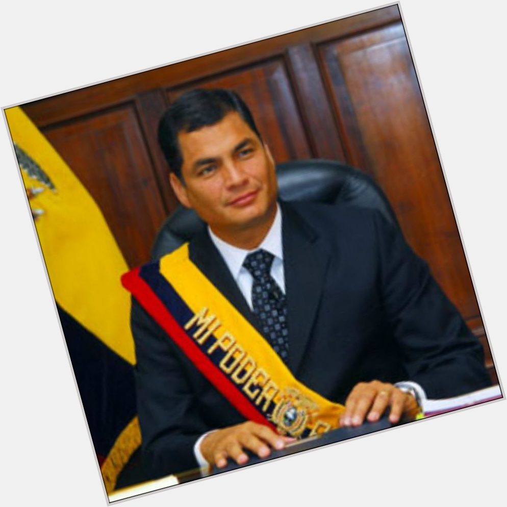 April 6: Happy 56th birthday to Former Ecuadorian President of Rafael Correa (\"2007-14\") 