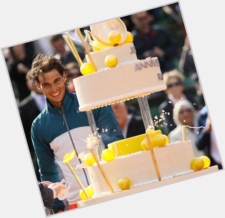 Happy Birthday, Rafael Nadal!

This probably isn\t the ideal pre-game fuel to play Novak Djokovic... 