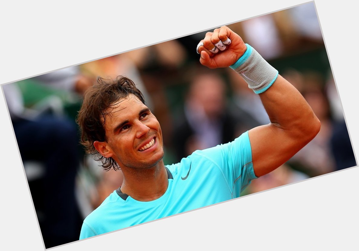  World number 1 16 Grand Slam titles 32 World Tour titles King of clay Happy birthday, Rafael Nadal. 
